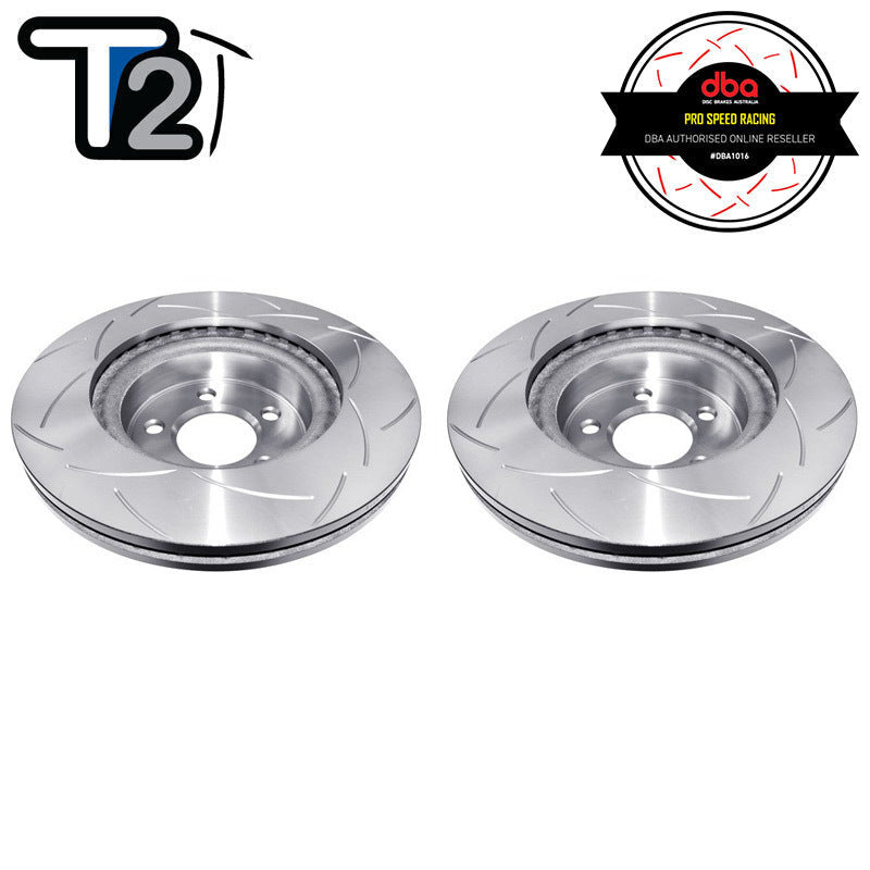 DBA T2 4x4 Slotted Rotors PAIR image 2