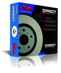 DBA T2 Street Slotted Rotors PAIR - Toyota Supra A90/BMW Z4/BMW G-Series (Front, 348x36mm) DBA3417S