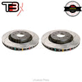 DBA T3 4000 Series Slotted Rotors PAIR - Ford FPV BA 03-05 (Front) DBA42104S
