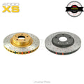 DBA 4000XS Series Drilled/Slotted Gold Rotors PAIR - Ford FPV BA 03-05 (Front) DBA42104XS
