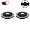 DBA T3 4000 Series Slotted Rear Rotors PAIR - Ford Mustang GT/Ecoboost FM/FM 15-19 DBA42165S | PSR