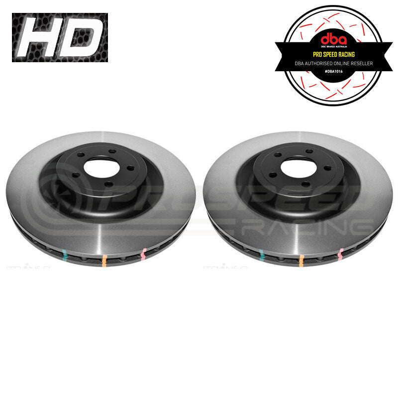 DBA HD 4000 Series Front Rotors PAIR - Ford Mustang GT FM/FN 15-19 (6 Piston Brembo) DBA42166 | PSR