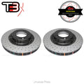DBA T3 4000XD Drilled/Dimpled Rotors PAIR image 1