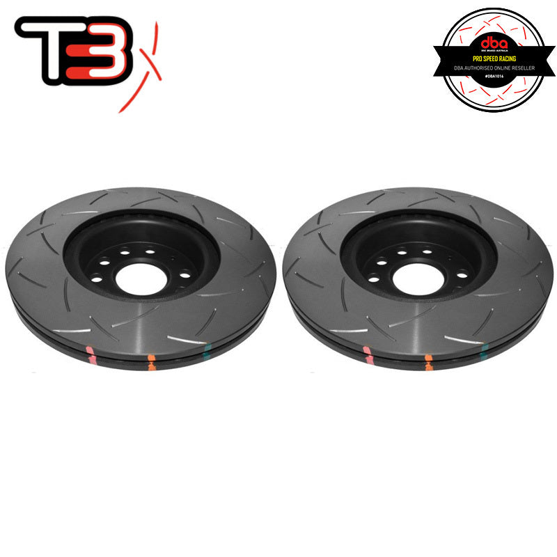 DBA T3 4000 Slotted Rotors PAIR