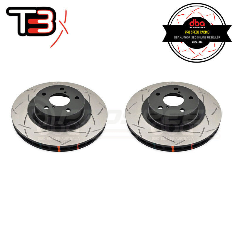 DBA T3 4000 Slotted Rotors PAIR image 1