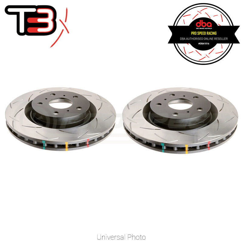 DBA T3 4000 Slotted Rotors PAIR image 1