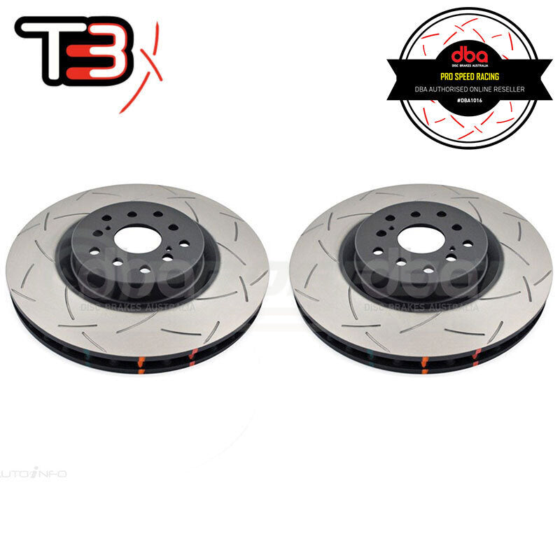 DBA T3 4000 Slotted Rotors PAIR image 1