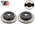 DBA T3 4000 Slotted Rotors PAIR image 1
