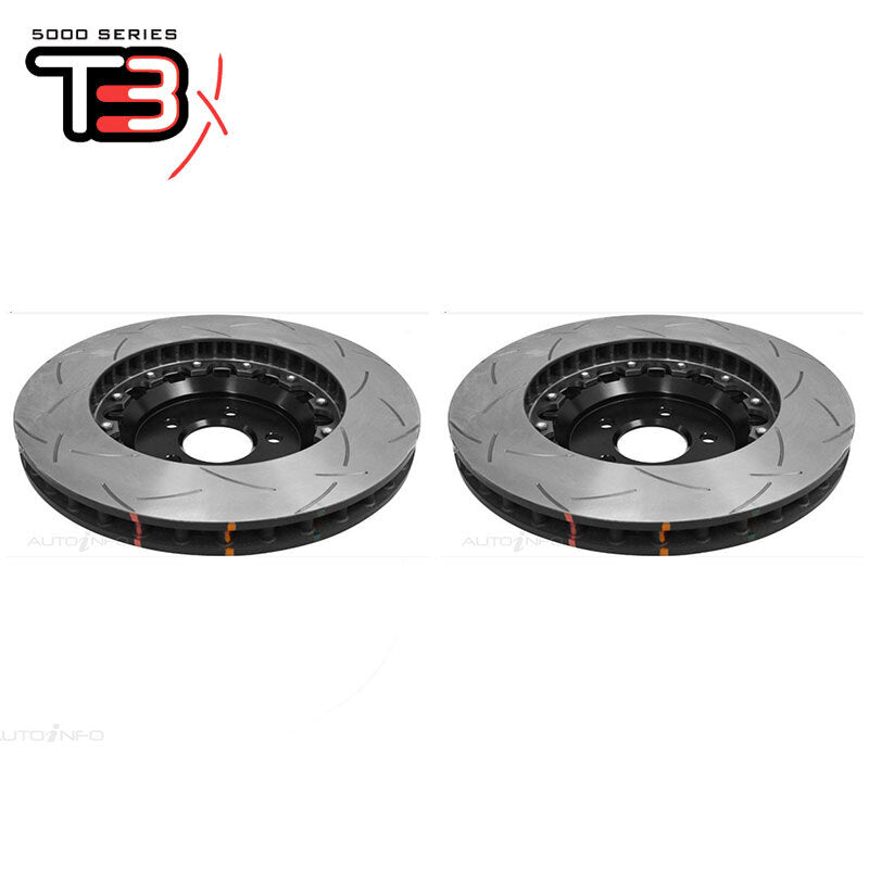 DBA T3 5000 2-Piece Slotted Rotors PAIR image 2