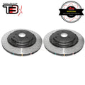 DBA T3 5000 2-Piece Drilled/Dimpled Rotors PAIR image 1