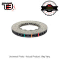 DBA T3 5000XD 2-Piece Drilled Left Rotor Ring SINGLE image 1