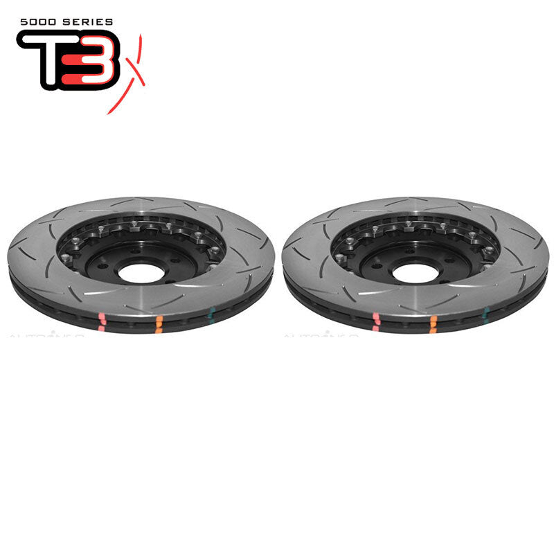 DBA T3 5000 2-Piece Slotted Rotors PAIR image 2