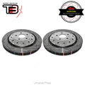 DBA 5000 T3 2-Piece Slotted Rotors PAIR Silver Hat - Audi RS6 2008–2011, 390 x 36 mm Front Pair - DBA53000SLVS