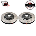 DBA T3 5000 2-Piece Slotted Rotors PAIR image 1