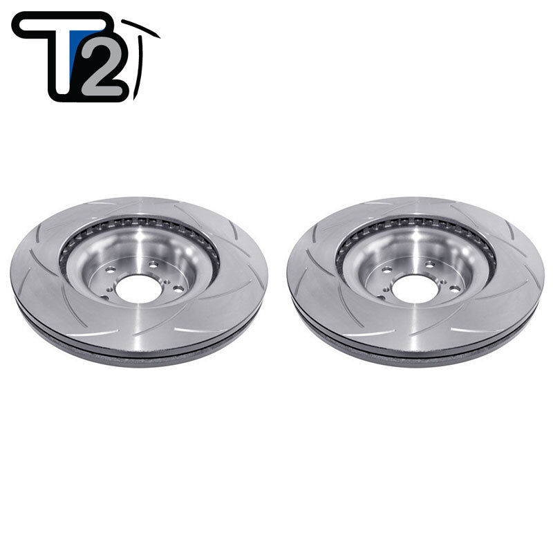 DBA T2 Street Slotted Rotors PAIR image 2