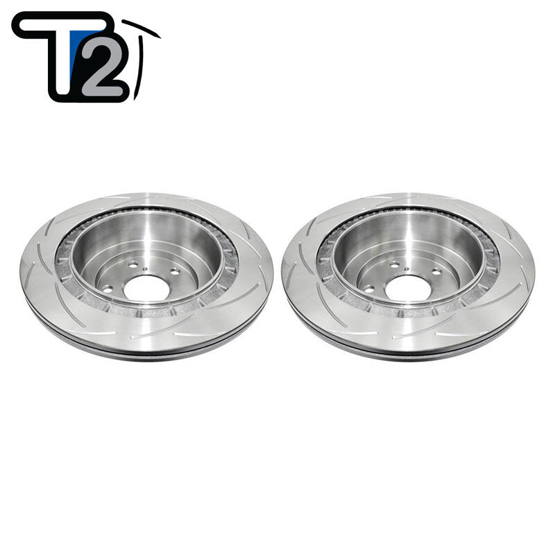DBA T2 Street Slotted Rotors PAIR image 2