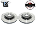 DBA T2 Street Slotted Rotors PAIR image 1