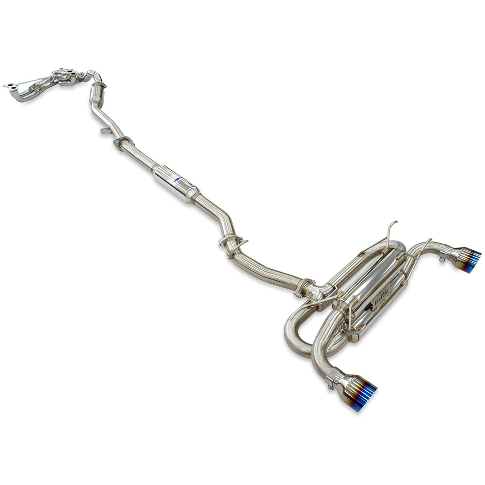 Invidia R400 70mm Engine Back Exhaust w/PSR Unequal Headers image 3