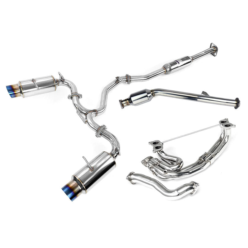 Invidia N1 Engine Back Exhaust w/PSR Unequal Headers image 1