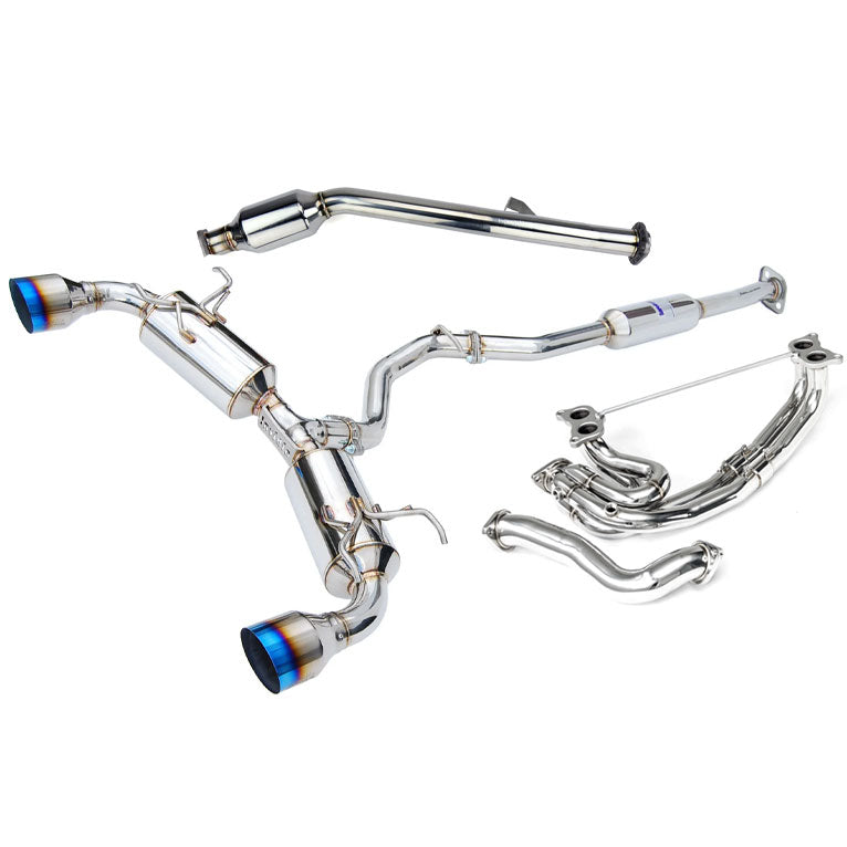 Invidia N2 70mm Engine Back Exhaust w/PSR Unequal Headers image 1