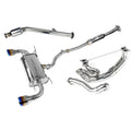 Invidia Q300 70mm Engine Back Exhaust w/Invidia Equal Headers image 1