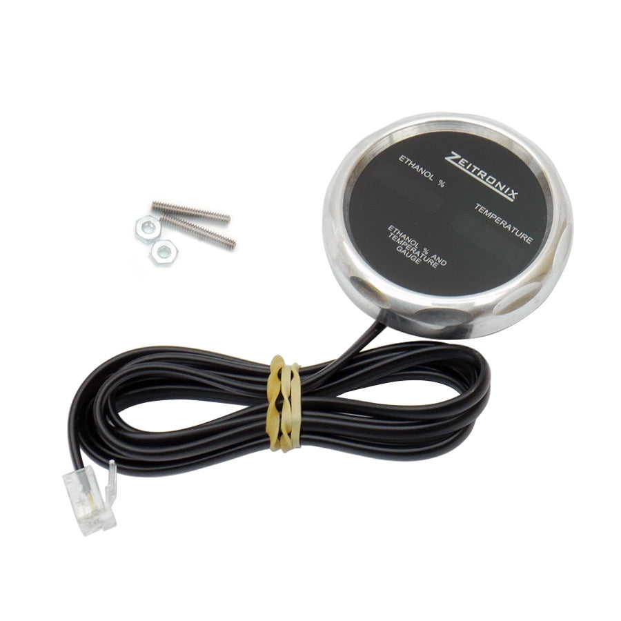 Zeitronix ECA 2 Ethanol Content Analyzer Kit w/Sensor and Dual E%/Temp Gauge image 3