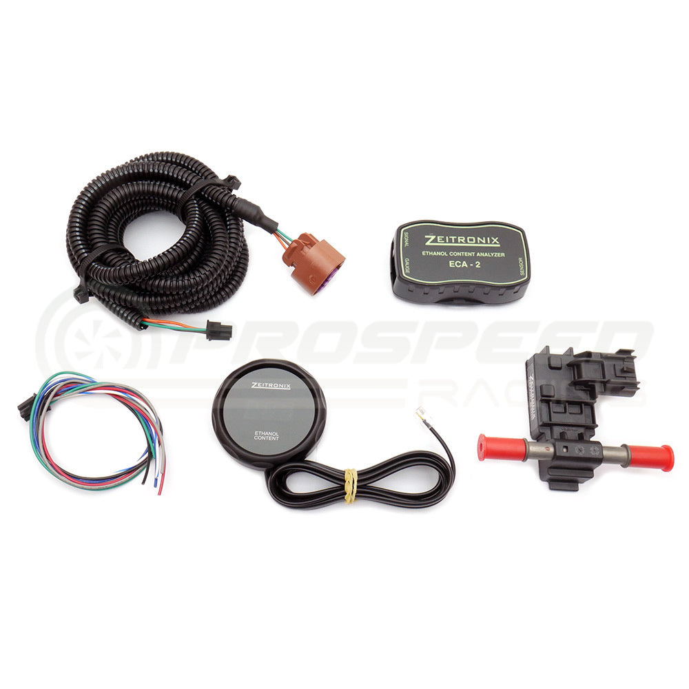 Zeitronix ECA 2 Ethanol Content Analyzer Kit w/Sensor and Gauge | Pro Speed Racing
