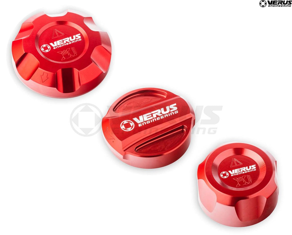 Verus Engineering Engine Bay Fluid Cap Kit BMW G-Series B58 Engine A0402A-BLK image 2