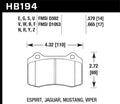 Project Mu HC-EP Front Brake Pads