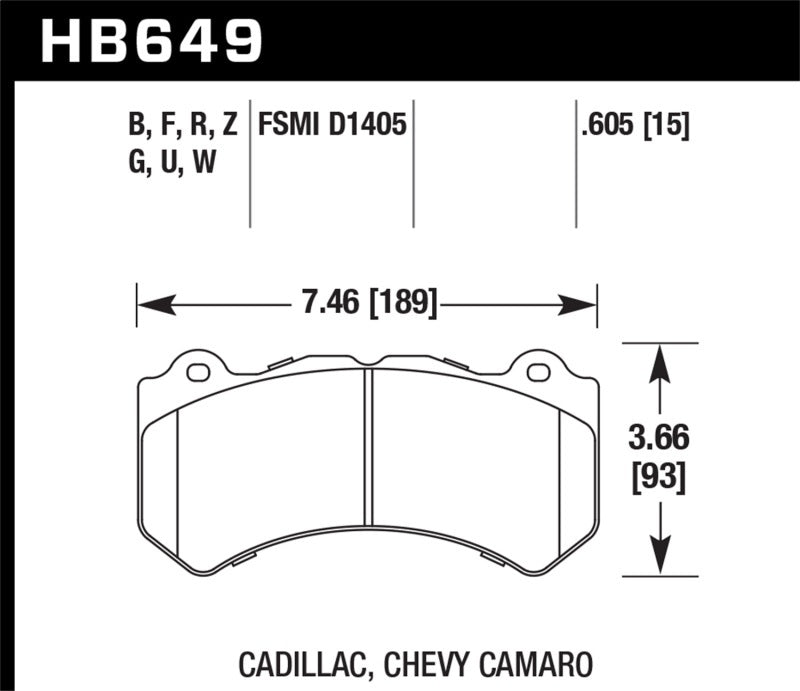 Project Mu HC-EP Front Brake Pads