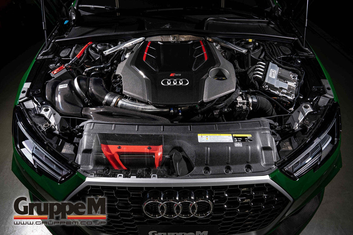 GruppeM Carbon Fibre Ram Air Intake System - Audi Compatible Application - FRI-0227