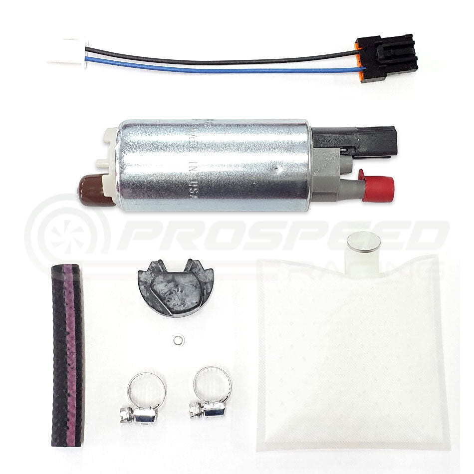 Walbro GSS342 255 LPH High Performance Fuel Pump w/PSR Fitting Kit image 1