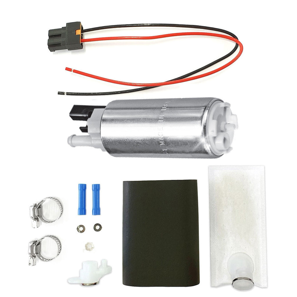 Walbro GSS351 350 LPH High-Performance Fuel Pump Offset Inlet - Universal