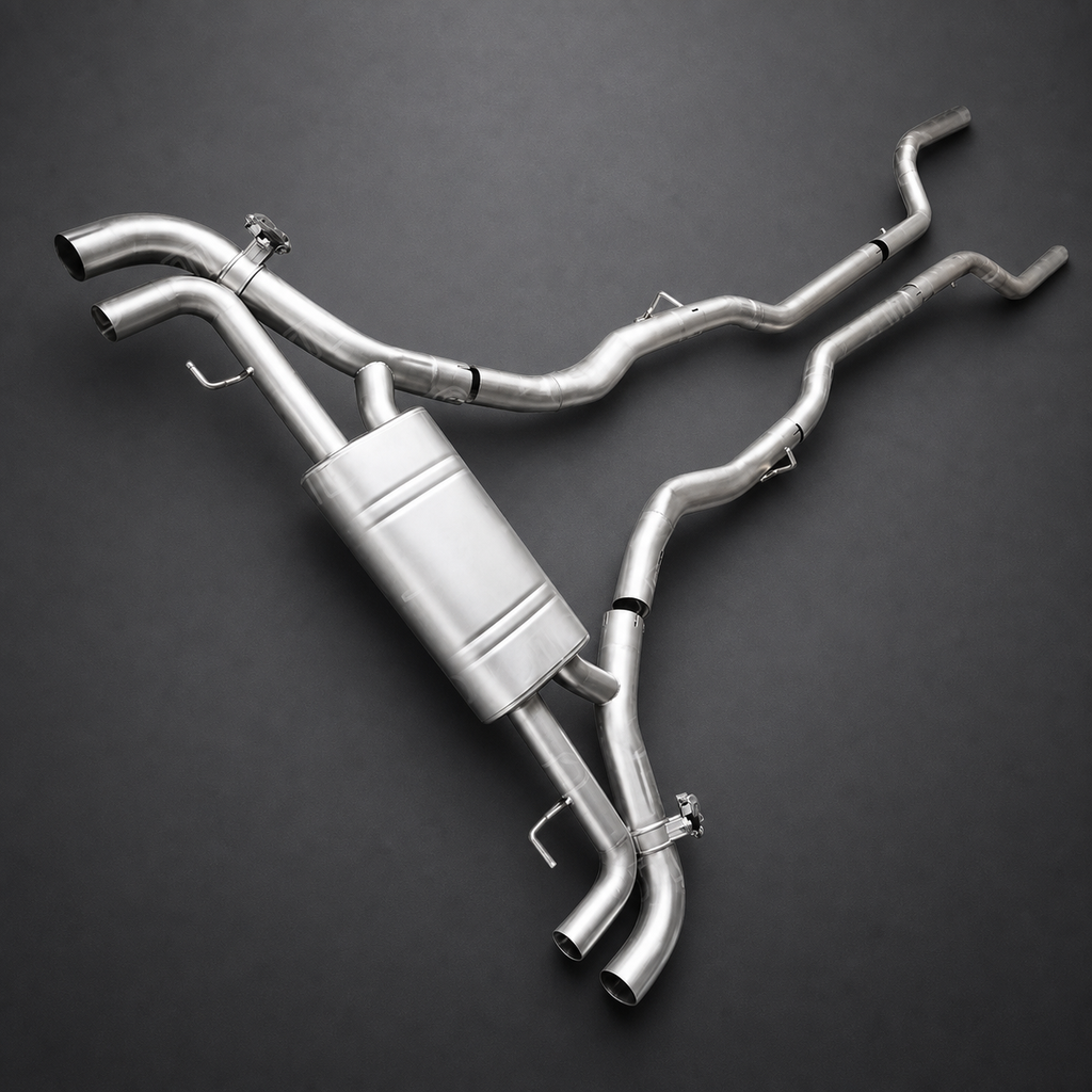 VCTR Performance BMW X5M F95 / X6M F96 Valved Catback Exhaust | Mirror Polished