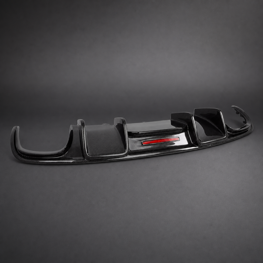 VCTR Performance Audi A3/S3 8V Sedan RS3-Style Carbon Fibre Rear Diffuser