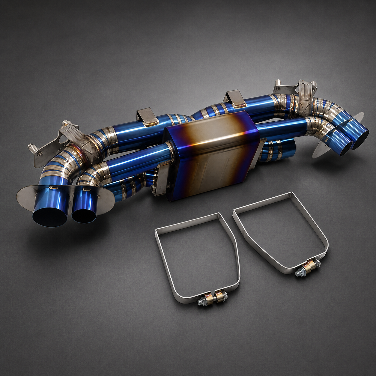 VCTR Performance Porsche 911 992 Titanium Catback Exhaust System