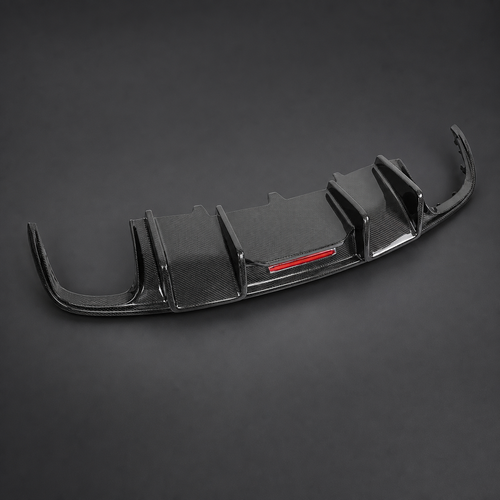 VCTR Performance Audi A3/S3 8V Sedan RS3-Style Carbon Fibre Rear Diffuser