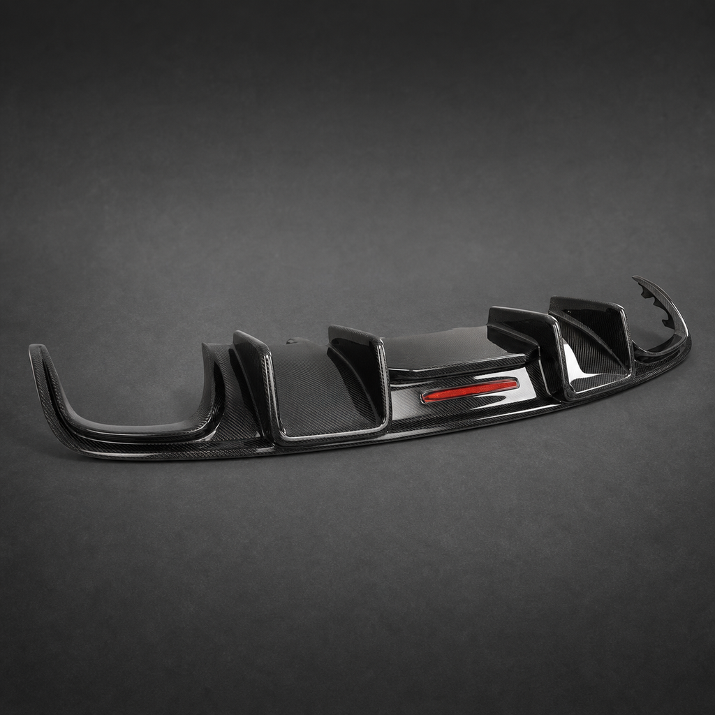 VCTR Performance Audi A3/S3 8V Sedan RS3-Style Carbon Fibre Rear Diffuser