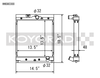 Koyorad Aluminium Racing Radiator image 2