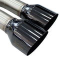 Invidia R400 Replacement Weld On Black Tip SINGLE image 1