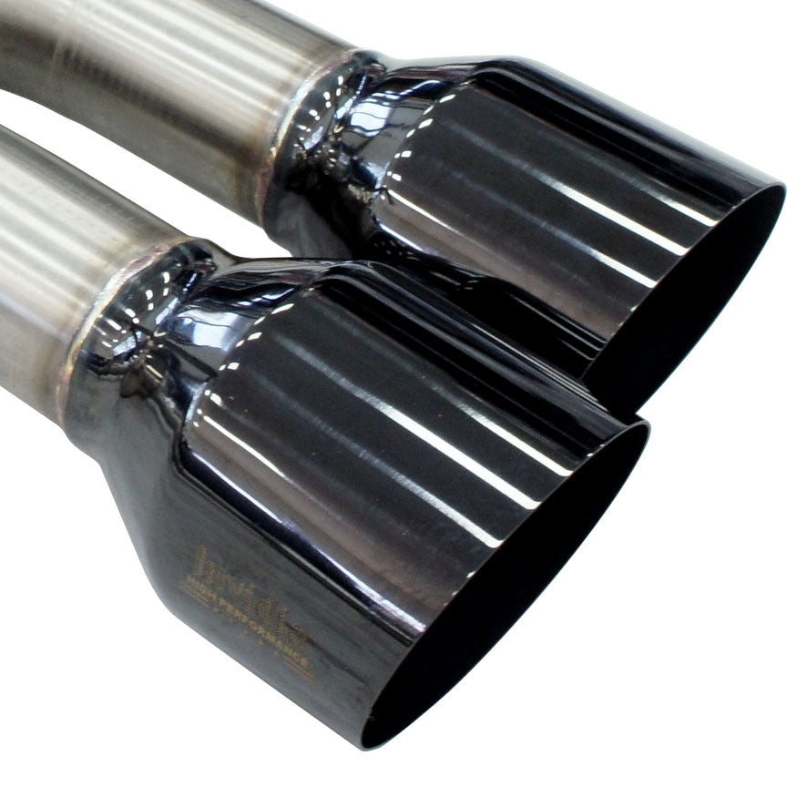 Invidia R400 Replacement Weld On Black Tip SINGLE image 1