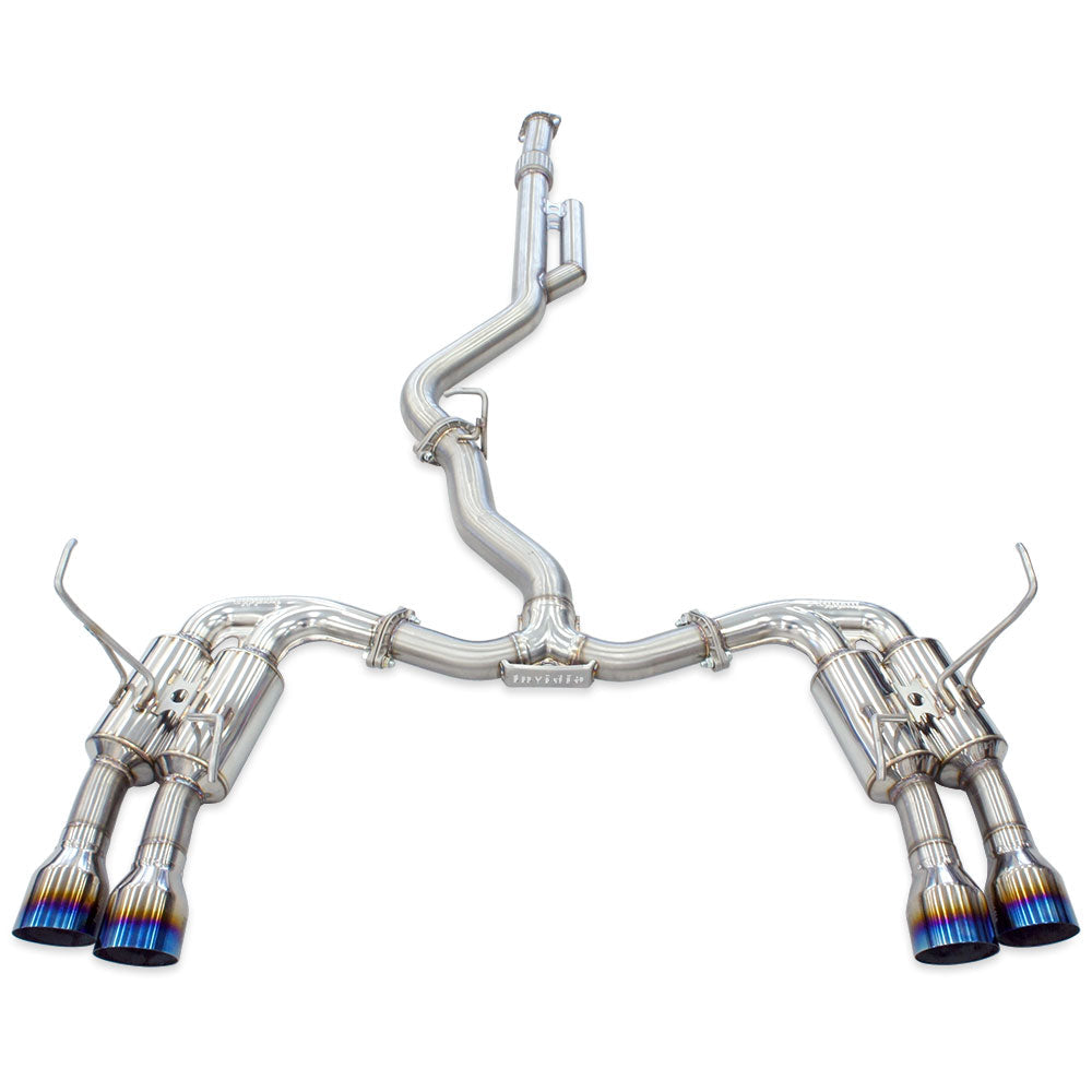 Invidia R400 "Signature Edition" Cat Back Exhaust - Subaru WRX VB 22+ (Sedan) image 1