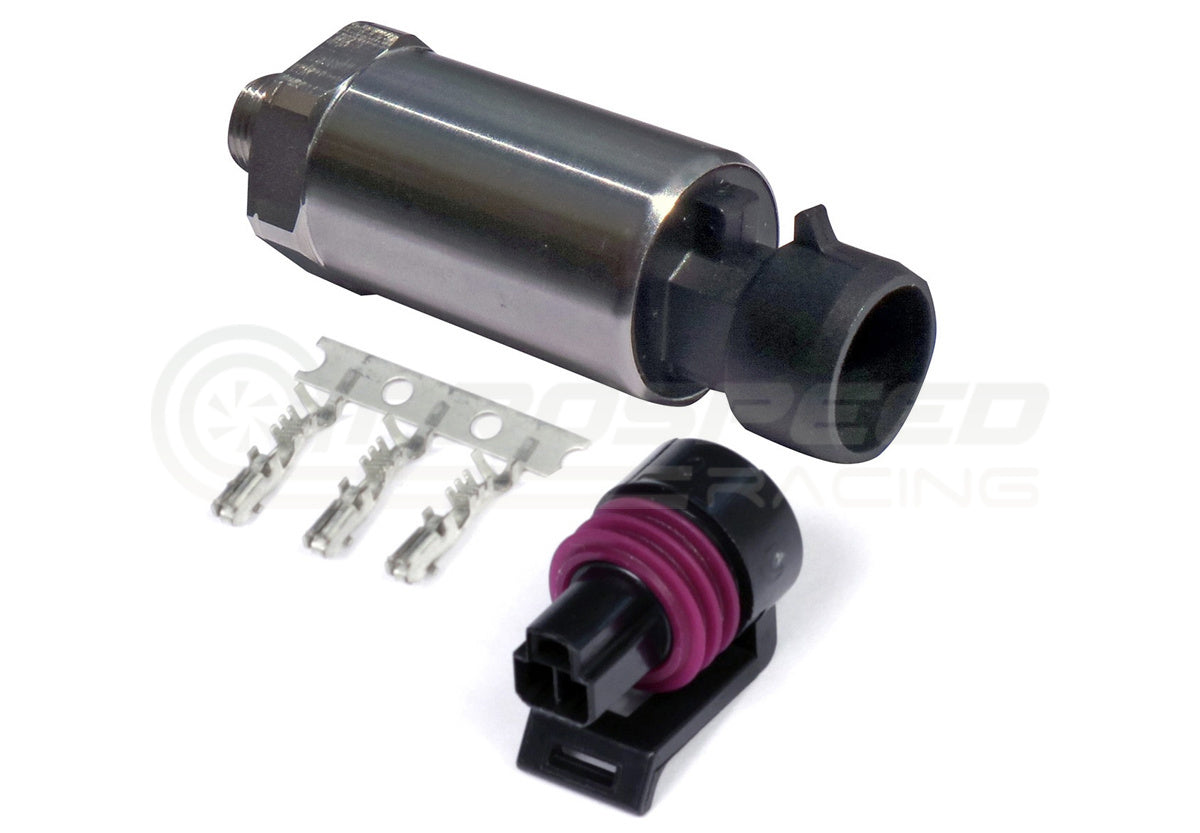 Haltech 250 PSI Motorsport Diaphragm Fuel/Oil/Wastegate Pressure Sensor - 1/8" NPT
