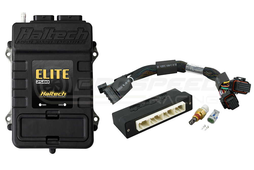 Haltech Elite 2500 Plug 'N' Play ECU + Adaptor Harness Kit image 1