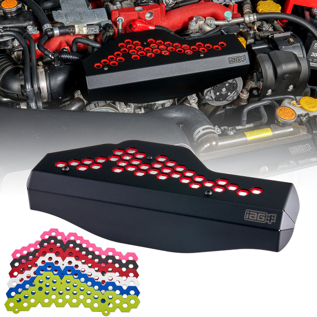 IAG Alternator Cover - Black image 1
