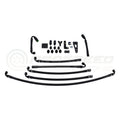 IAG Performance PTFE Fuel Line Kit for use w/COBB Flex Fuel Sensor