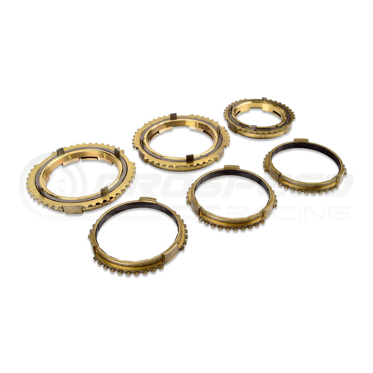 IAG 6 Speed Synchro Set 1st-3rd Brass/4th-6th Carbon Faced