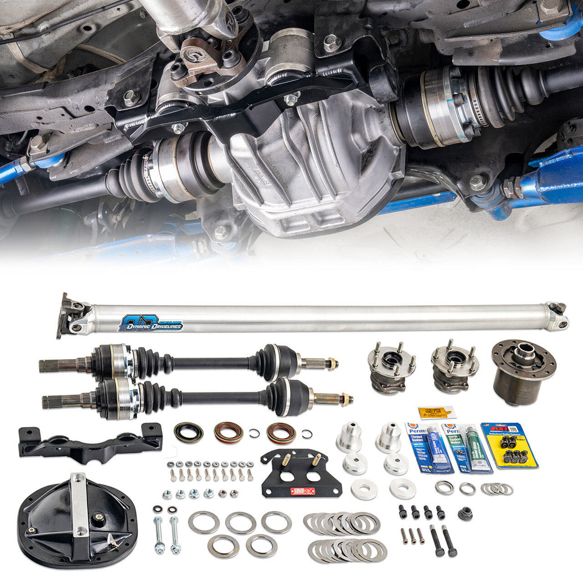 IAG Performance Ford 8.8" Rear Diff Conversion Kit image 1