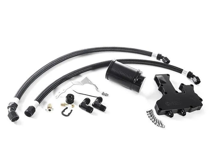 Integrated Engineering Recirculating Catch Can Kit - Audi A4 B8 / A5 8T 2.0 TFSI - IEBACG1-BK