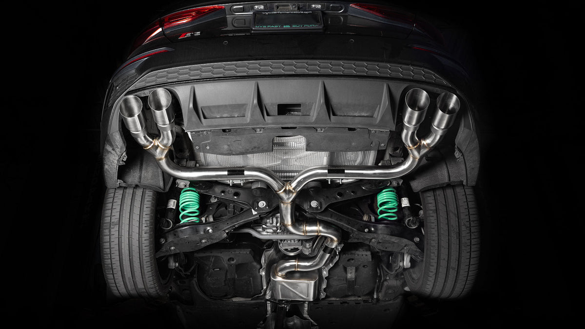 Integrated Engineering Catback Exhaust System - Audi S3 8Y - IEEXDB4